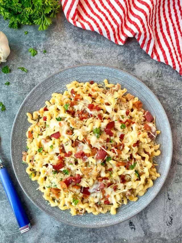 Bacon And Chicken Pasta Bensa Bacon Lovers Society