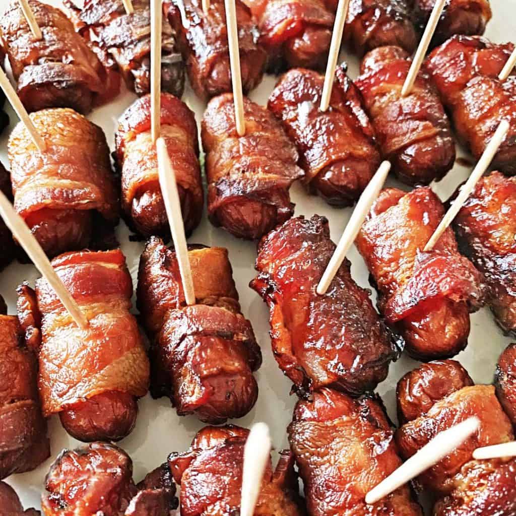 Bacon wrapped little smokies recipe bensa bacon lovers society