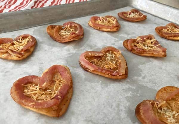 Baked bacon appetizers