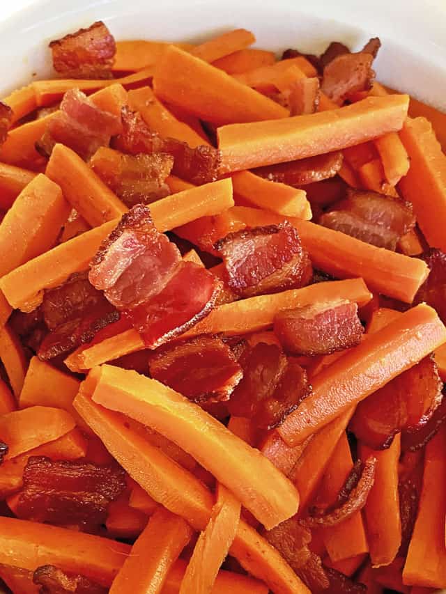 Carrots Bacon BENSA Bacon Lovers Society
